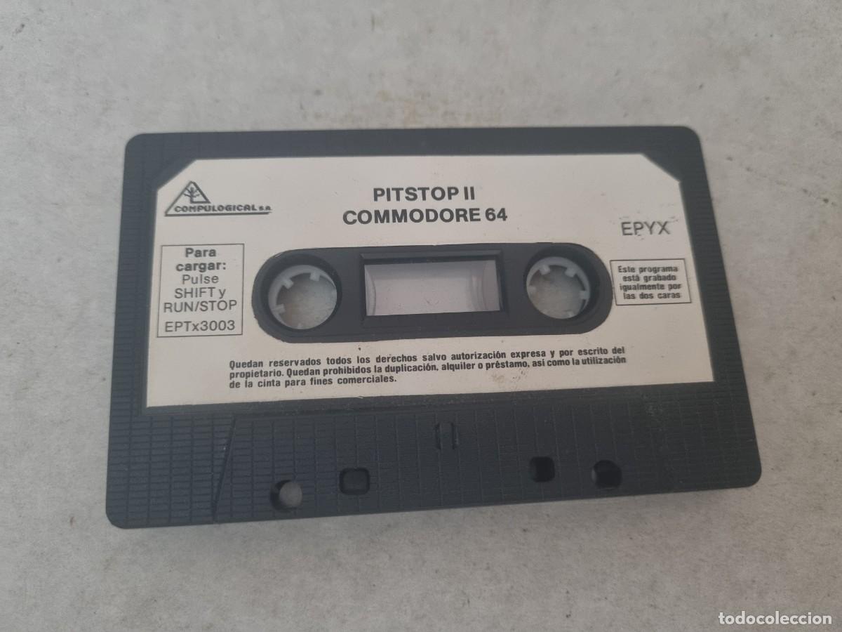 Videojuegos y consolas: Juego para Commodore Pitstop ll - Foto 3