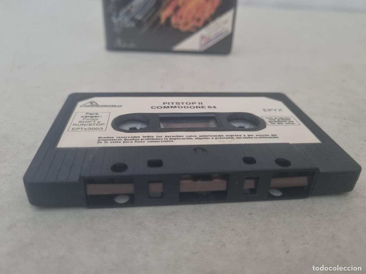 Videojuegos y consolas: Juego para Commodore Pitstop ll - Foto 4