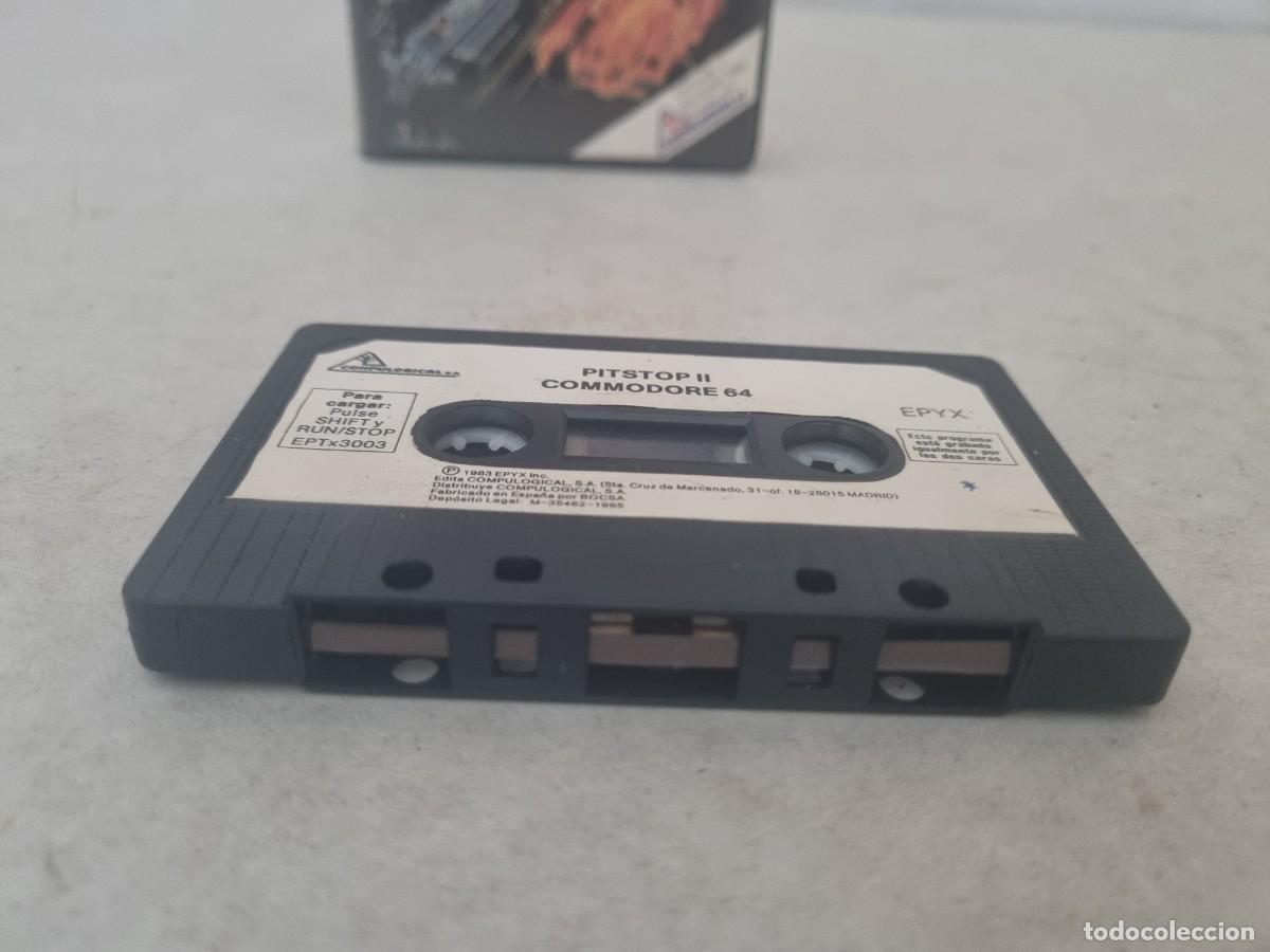 Videojuegos y consolas: Juego para Commodore Pitstop ll - Foto 6