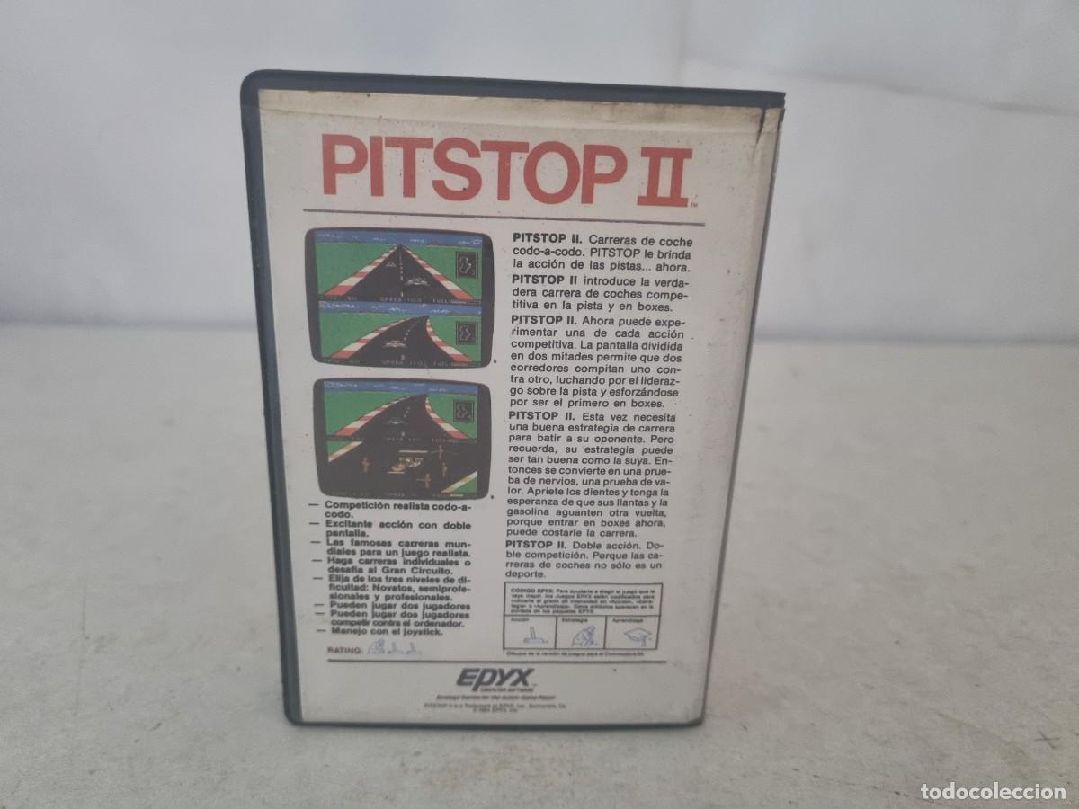 Videojuegos y consolas: Juego para Commodore Pitstop ll - Foto 9