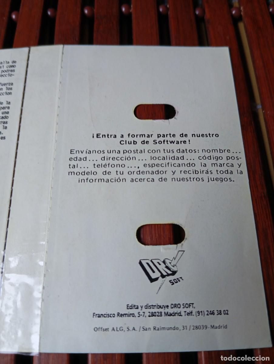 Videojuegos y consolas: Car&aacute;tula Cover Test Drive Accolade Commodore 64 Cassette 1987 - Foto 5