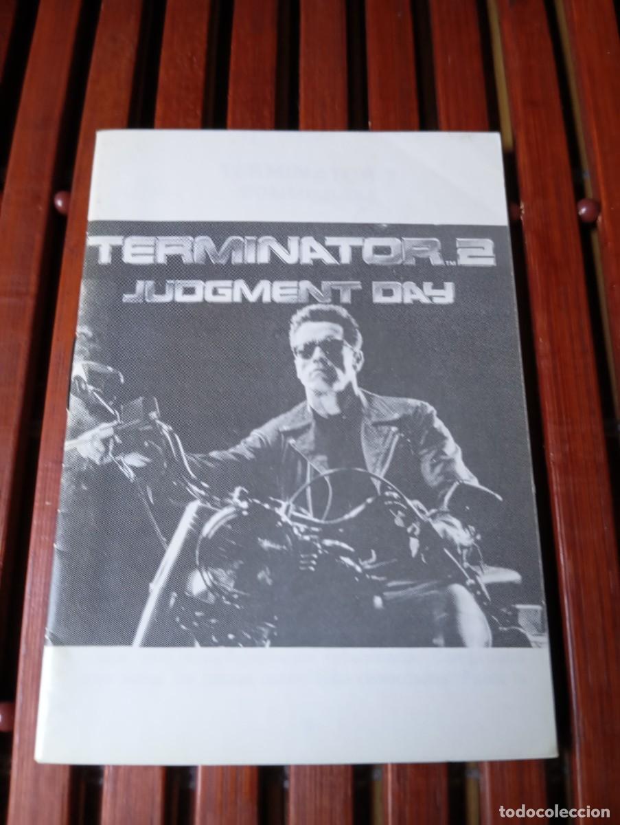 Videojuegos y Consolas: Manual Instrucciones Terminator 2 Commodore 1991