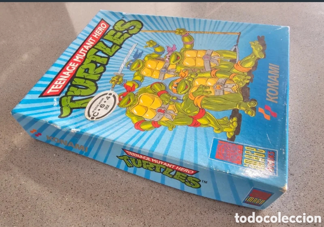 Videojuegos y consolas: Teenage Mutant Hero Turtles C64 (Edici&oacute;n Disco) - Commodore 64 - Foto 4