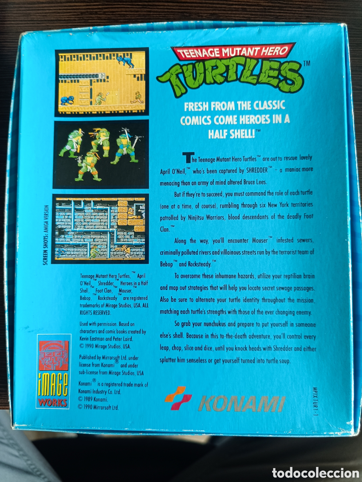 Videojuegos y consolas: Teenage Mutant Hero Turtles C64 (Edici&oacute;n Disco) - Commodore 64 - Foto 12