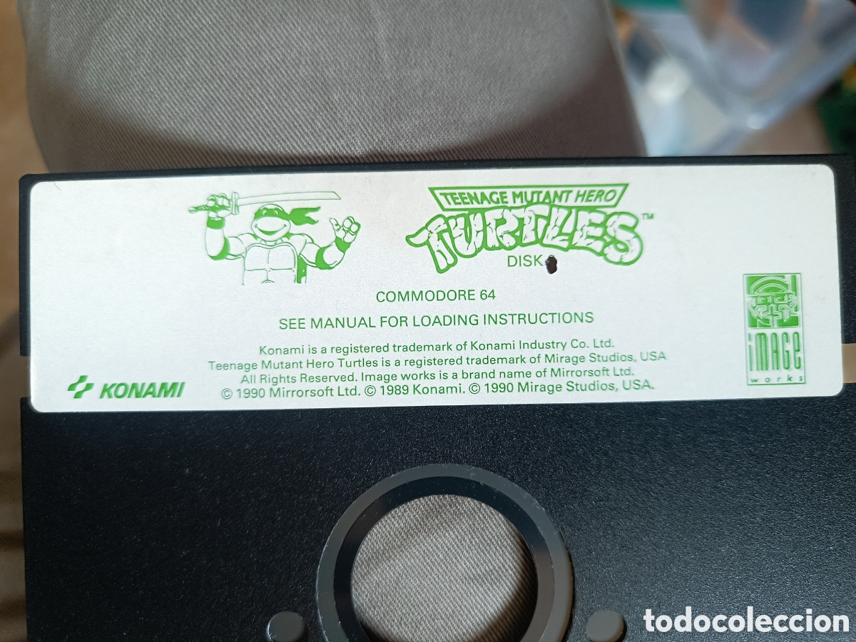 Videojuegos y consolas: Teenage Mutant Hero Turtles C64 (Edici&oacute;n Disco) - Commodore 64 - Foto 13