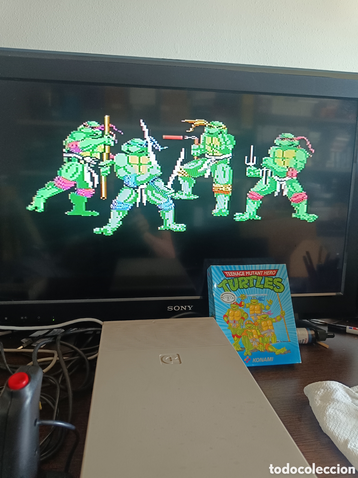 Videojuegos y consolas: Teenage Mutant Hero Turtles C64 (Edici&oacute;n Disco) - Commodore 64 - Foto 14