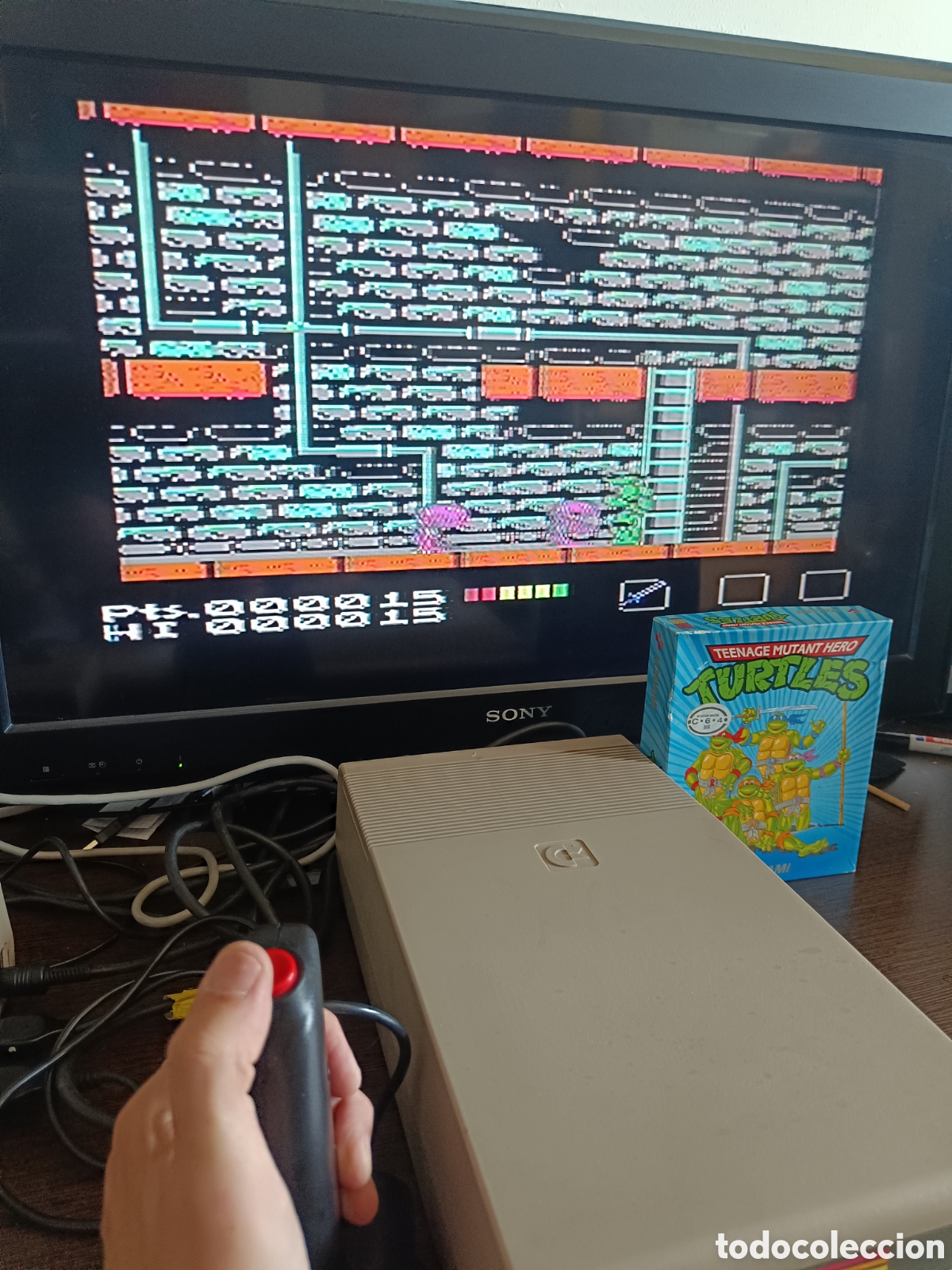 Videojuegos y consolas: Teenage Mutant Hero Turtles C64 (Edici&oacute;n Disco) - Commodore 64 - Foto 17