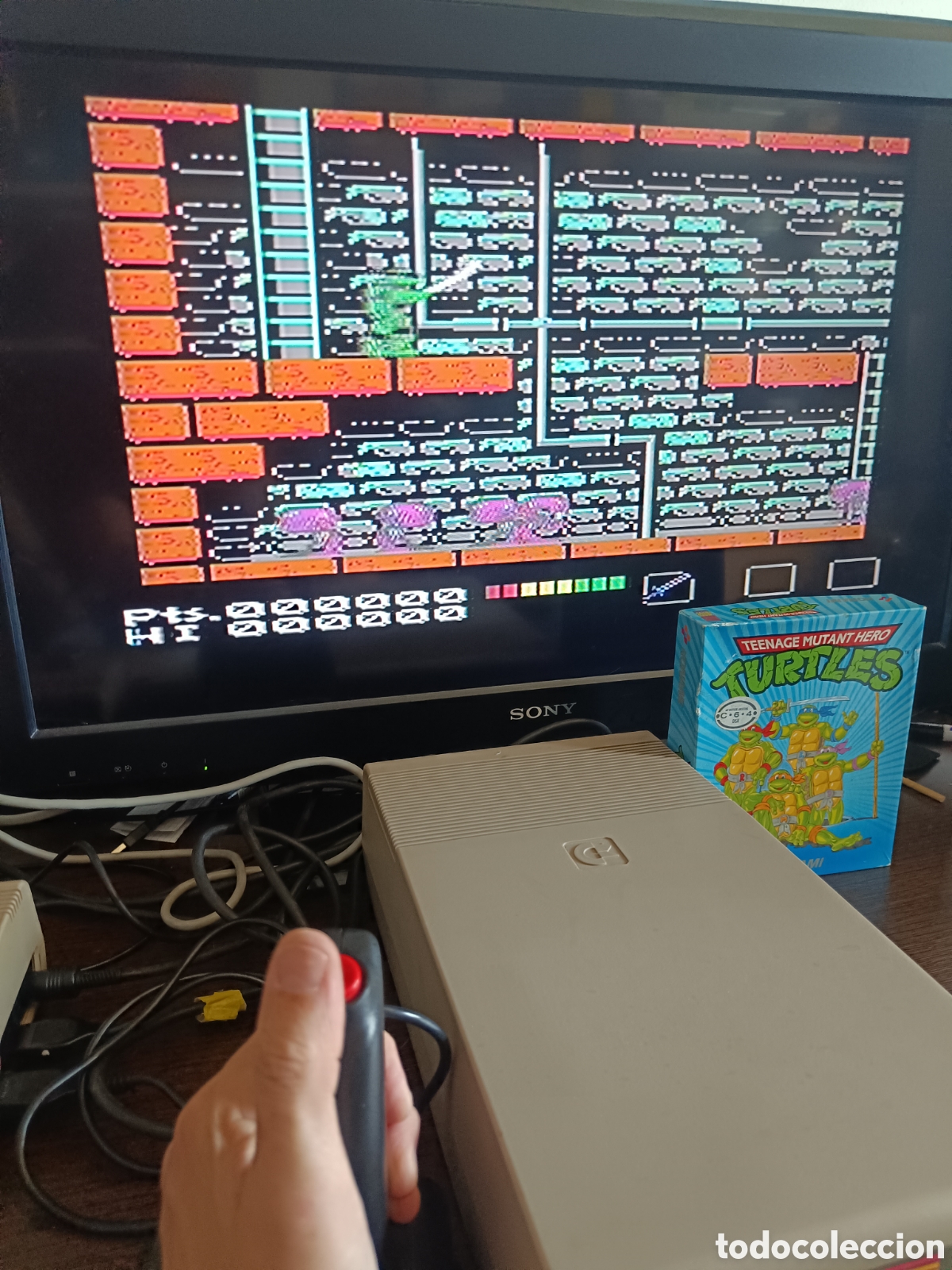 Videojuegos y consolas: Teenage Mutant Hero Turtles C64 (Edici&oacute;n Disco) - Commodore 64 - Foto 18