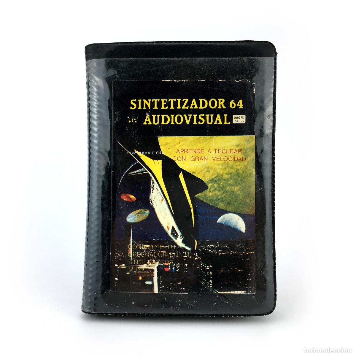 Videojuegos y Consolas: SINTETIZADOR AUDIOVISUAL ESTUCHE CREATIVOS EDITORIALES PROGRAMA MUSICA COMMODORE 64 128 C64 CASSETTE