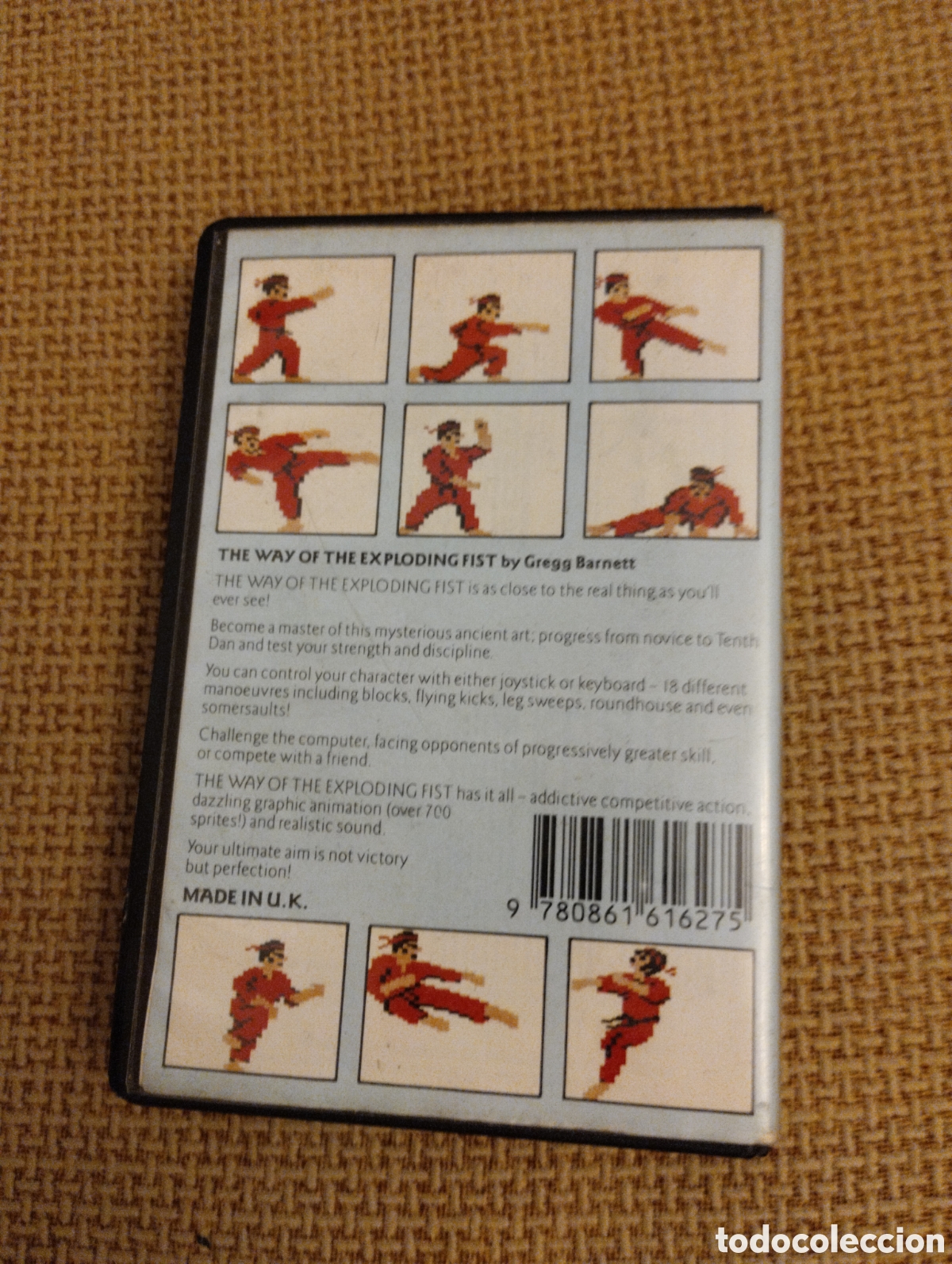 Videojuegos y consolas: Juego Commodore 64 The Way of the exploding Fist - Foto 4