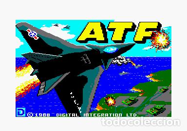 Videojuegos y consolas: ATF Advanced Tactical Fight juego cassette Commodore 64k - Foto 5