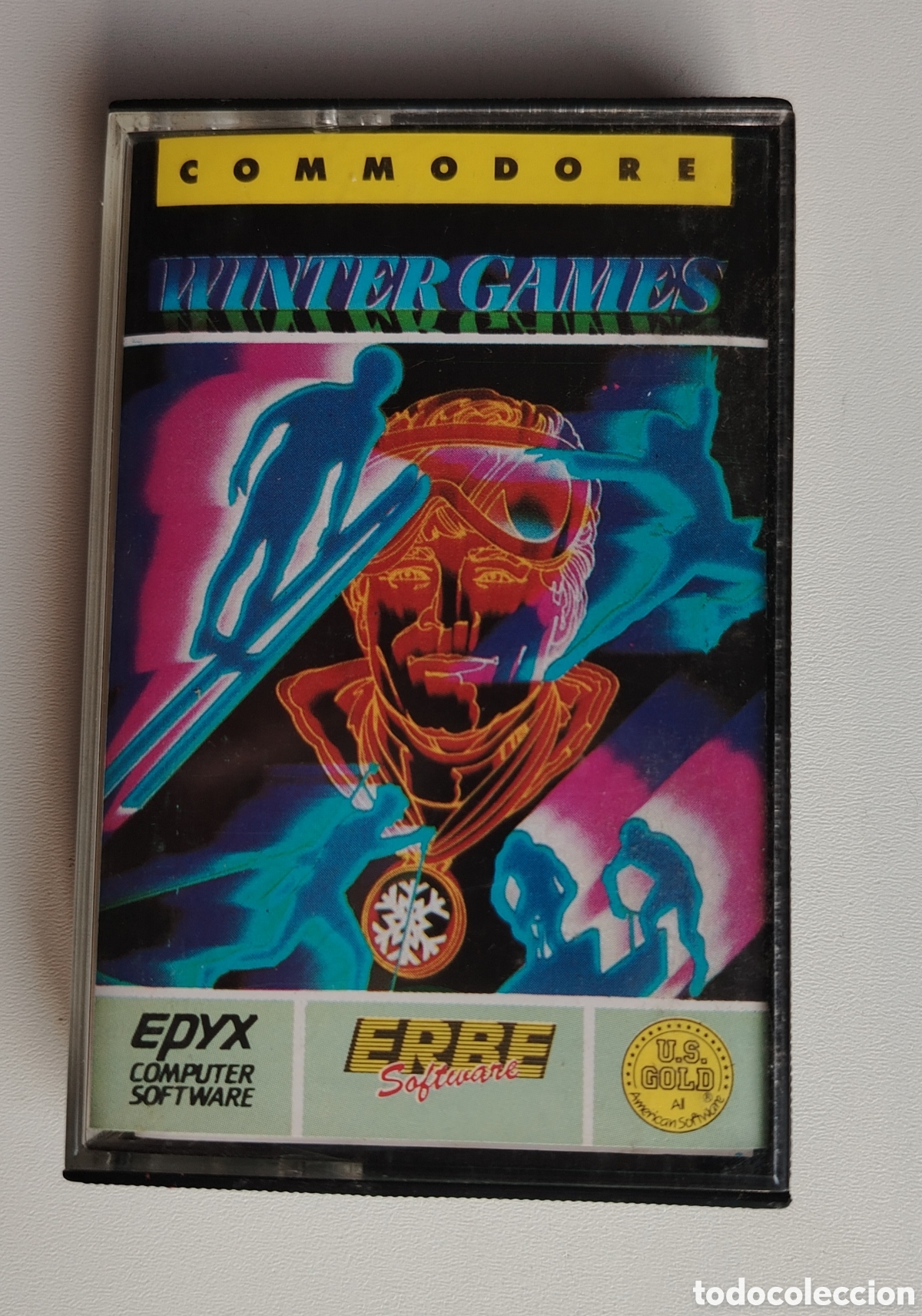 Videojuegos y consolas: Juego Winter games para Commodore