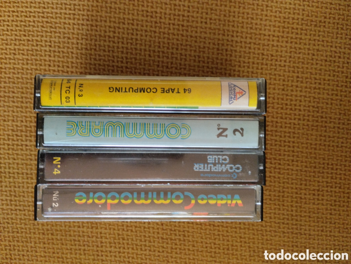 Videojuegos y consolas: Lote de cintas antiguas Commodore - Foto 3
