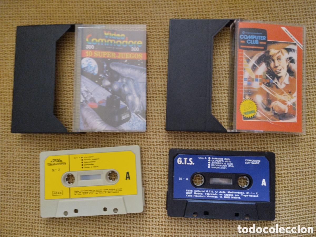 Videojuegos y consolas: Lote de cintas antiguas Commodore - Foto 4