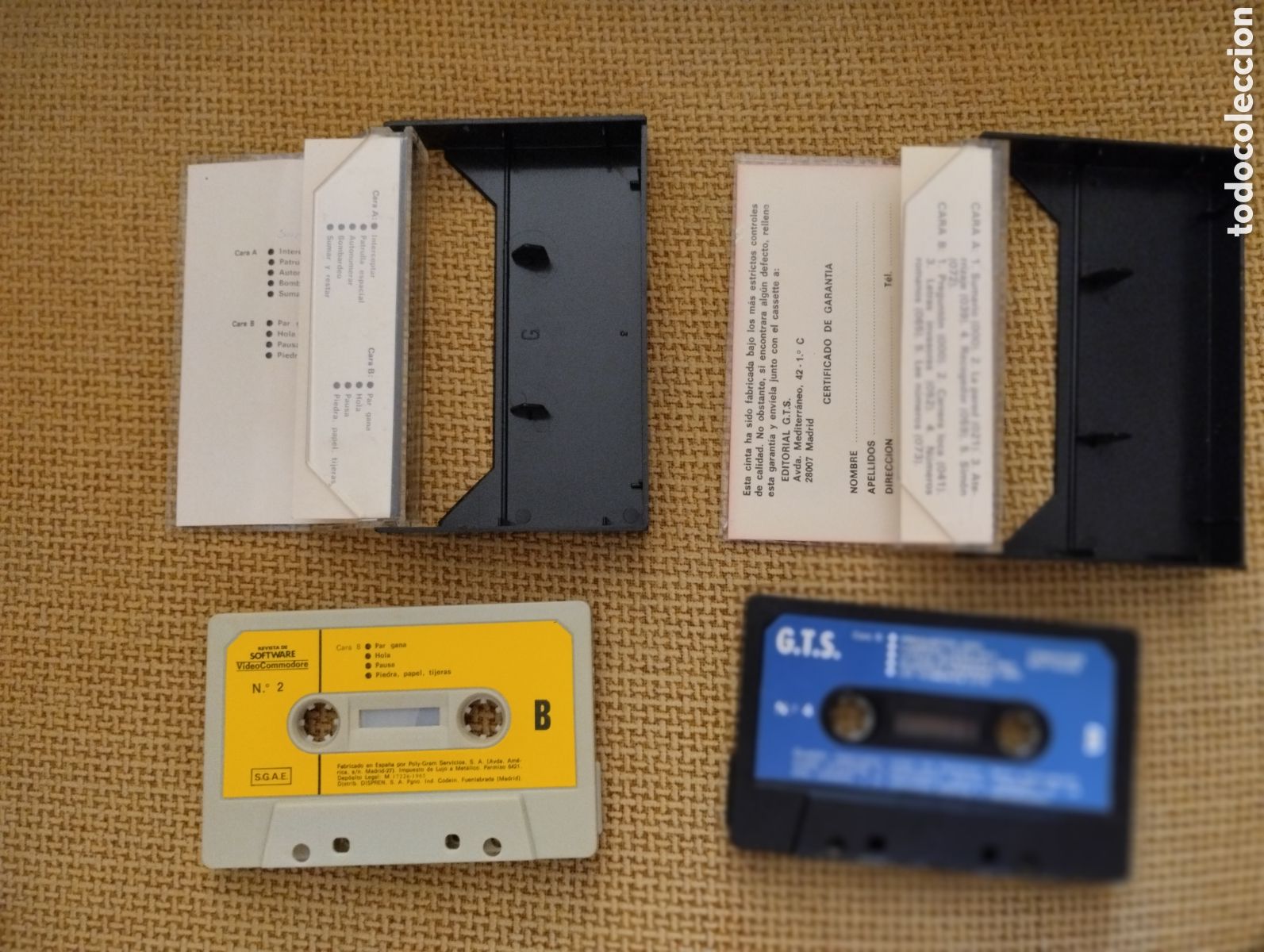 Videojuegos y consolas: Lote de cintas antiguas Commodore - Foto 5