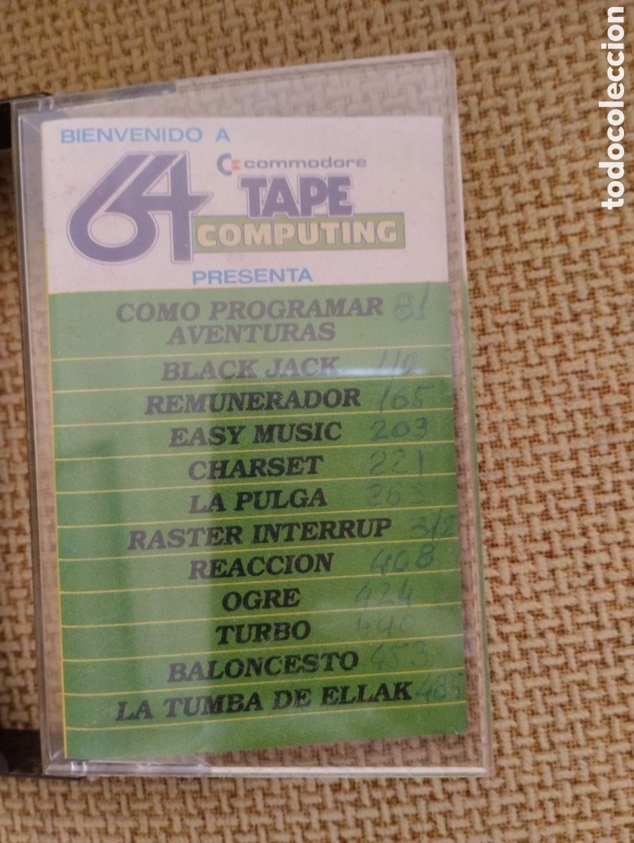 Videojuegos y consolas: Lote de cintas antiguas Commodore - Foto 8