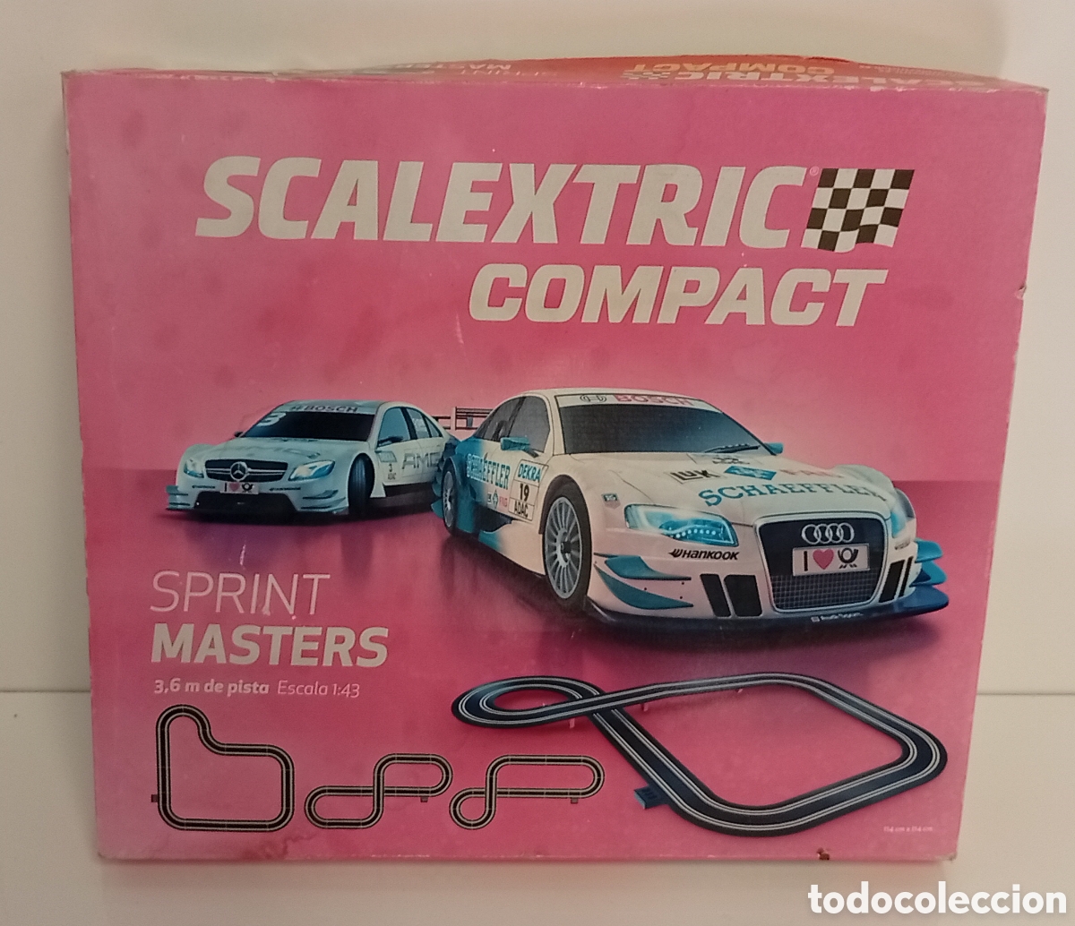 Videojuegos y consolas: SCALEXTRIC COMPACT SPRINT MASTERS