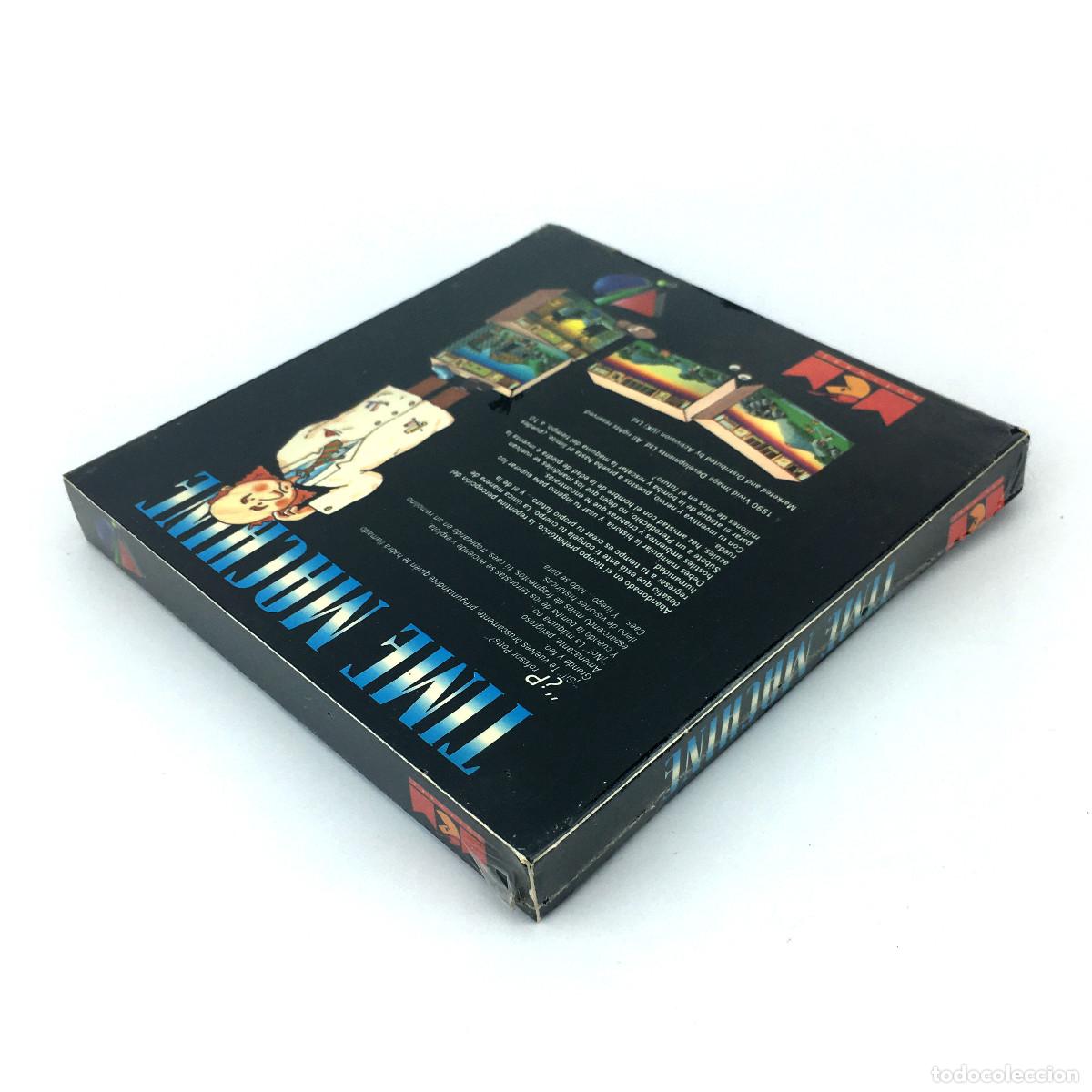 Videojuegos y consolas: TIME MACHINE PRECINTADO MCM SOFTWARE ESPA&Ntilde;A ACTIVISION 1990 JUEGO PROFESOR COMMODORE 64 C64 CASSETTE - Foto 4