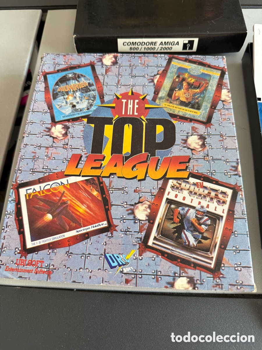 Videojuegos y consolas: COMODORE-AMIGA. THE TOP LEAGUE - Foto 4