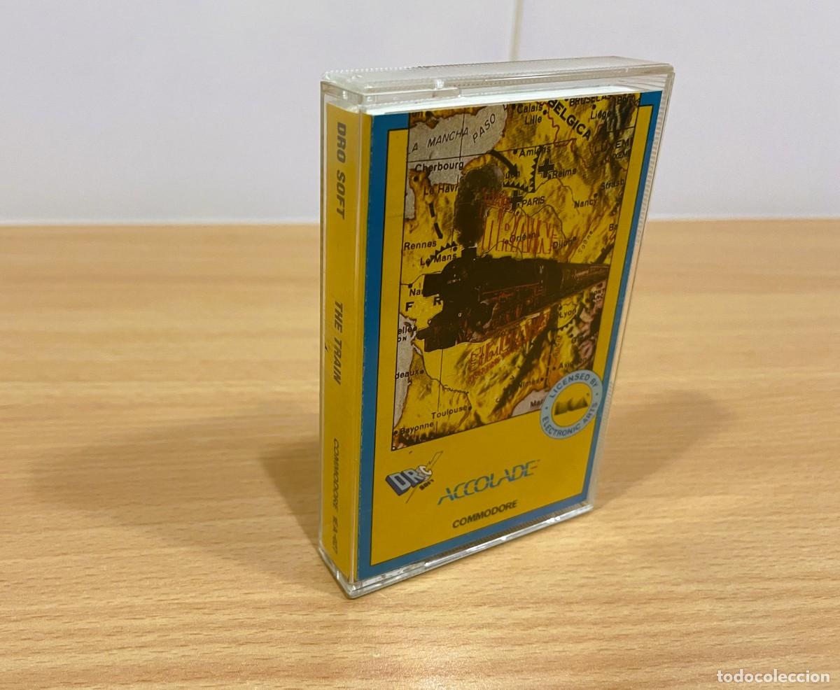 Videojuegos y consolas: JUEGO VINTAGE PARA CBM COMMODORE 64 C64 - THE TRAIN / ESCAPE TO NORMANDY - ACCOLADE / DRO SOFT, 1989