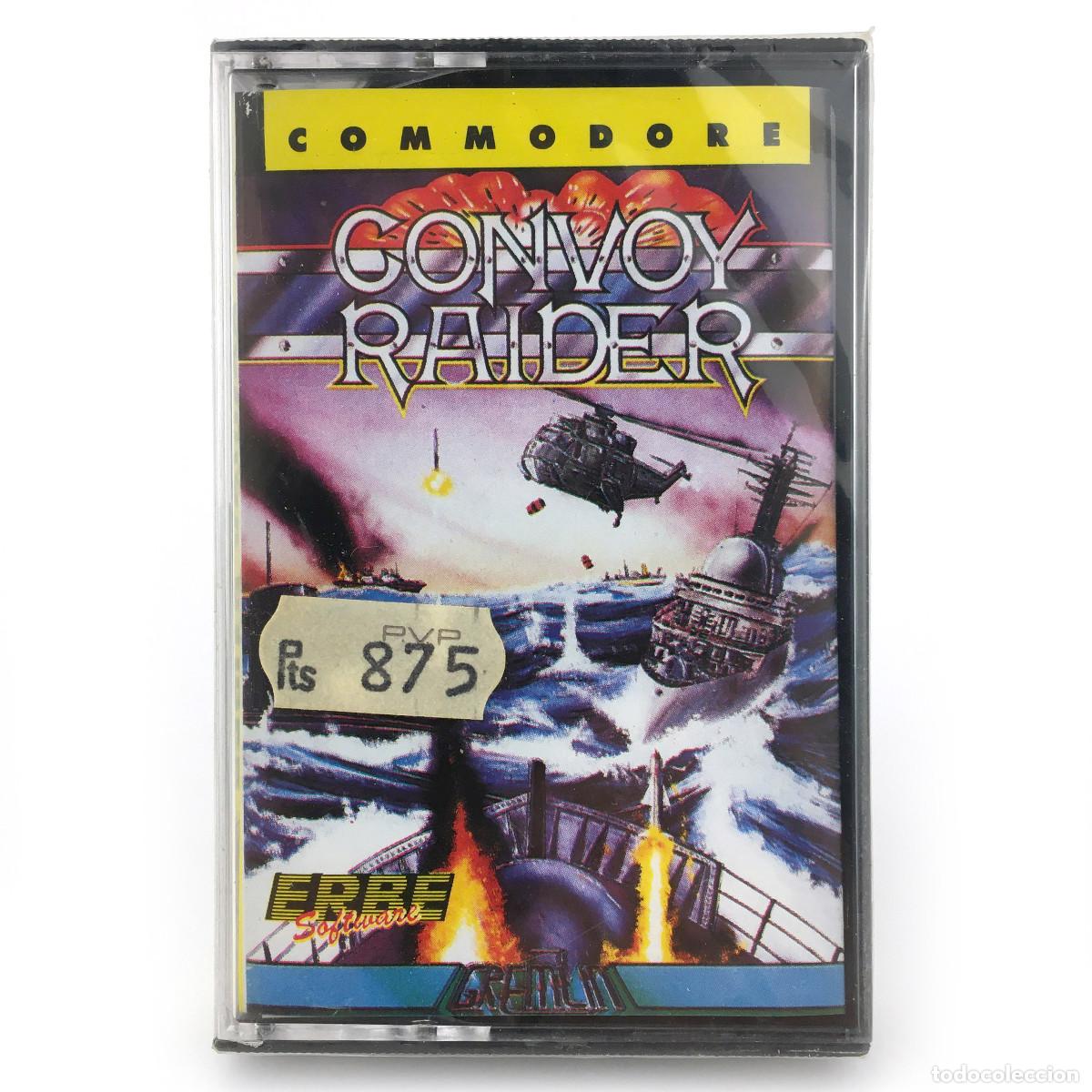 Videojuegos y consolas: CONVOY RAIDER PRECINTADO ERBE GREMLIN C64 COMMODORE 64 128 CBM CASSETTE ORDENADOR RETRO INFORMATICA