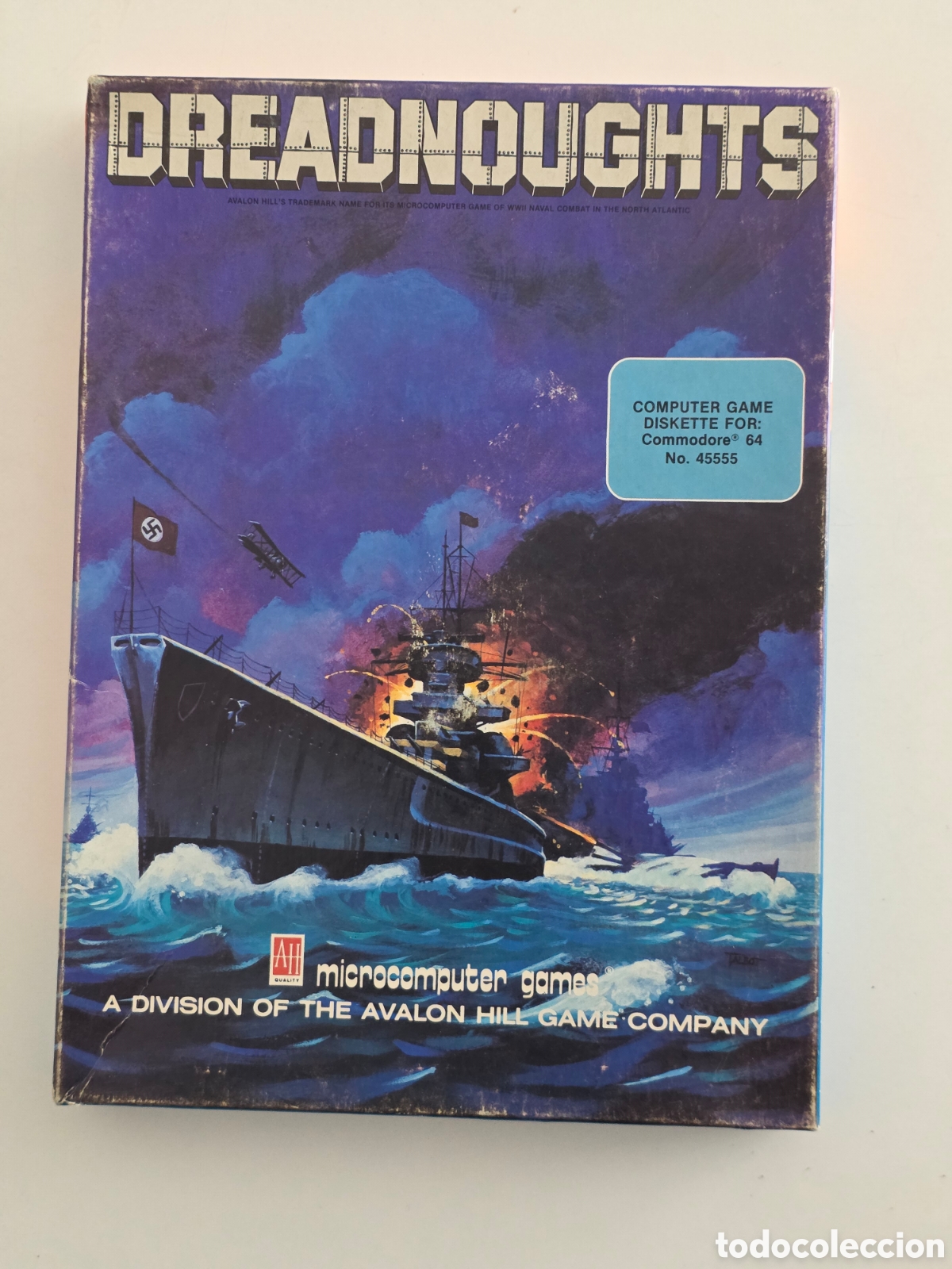 Videojuegos y consolas: Dreadnoughts Commodore 64 Avalon Hill 1985