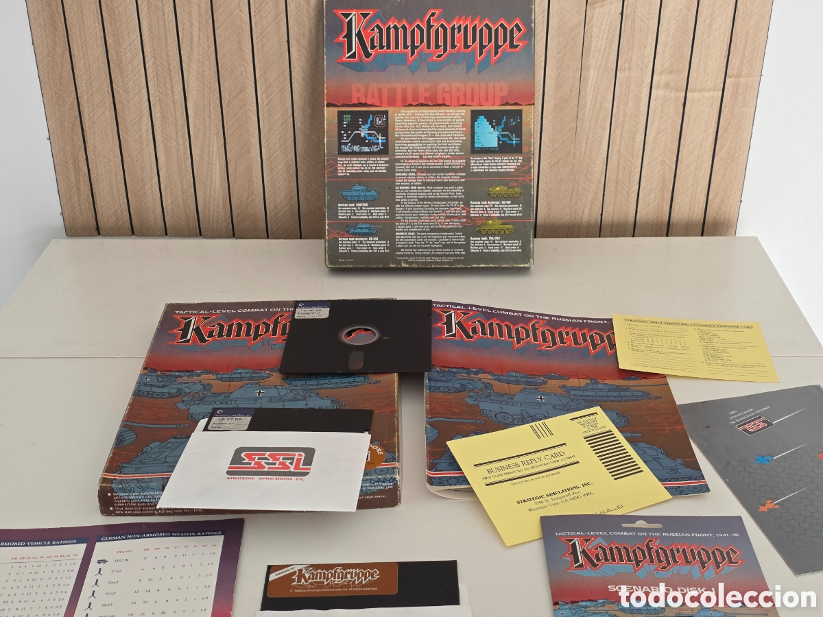 Videojuegos y consolas: Kampfgruppe Commodore 64 SSI 1985 - Foto 7