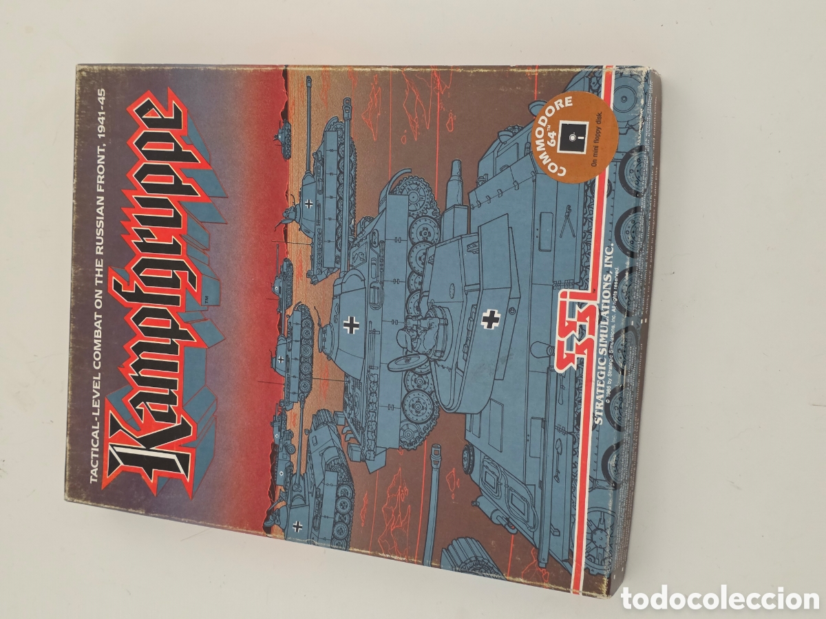 Videojuegos y consolas: Kampfgruppe Commodore 64 SSI 1985 - Foto 9
