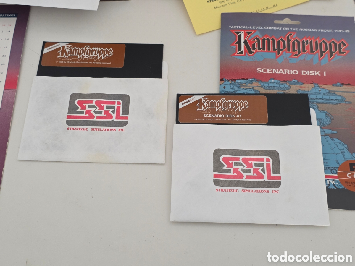 Videojuegos y consolas: Kampfgruppe Commodore 64 SSI 1985 - Foto 11