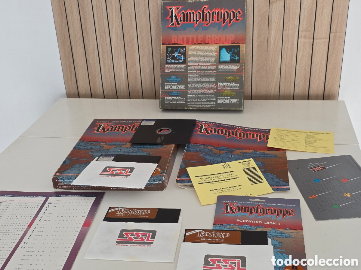 Videojuegos y consolas: Kampfgruppe Commodore 64 SSI 1985 - Foto 13