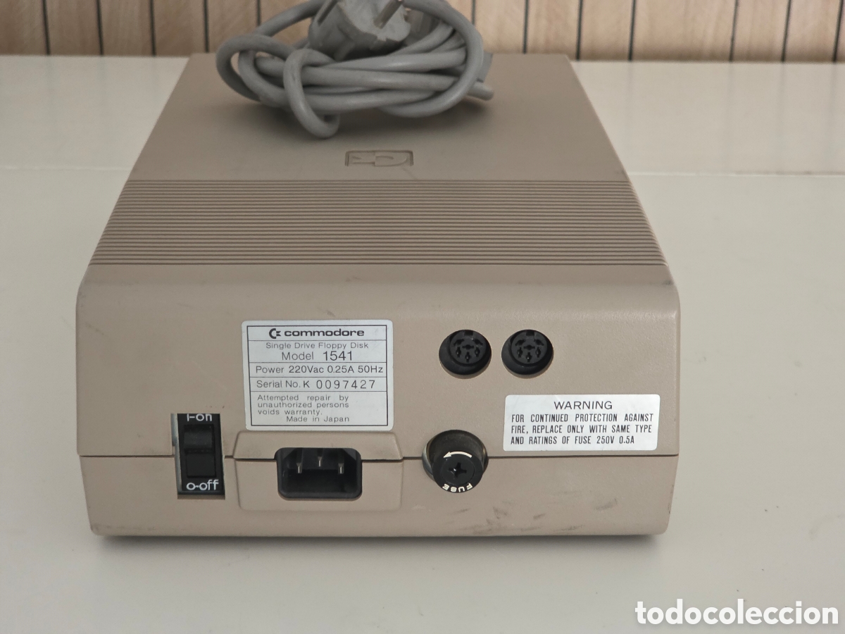 Videojuegos y consolas: Commodore 1541 disquetera original C64 vintage - Foto 5