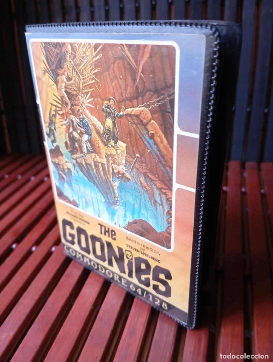 Videojuegos y consolas: The Goonies Commodore C64 Cassette Datasoft 1985 Vintage - Foto 4