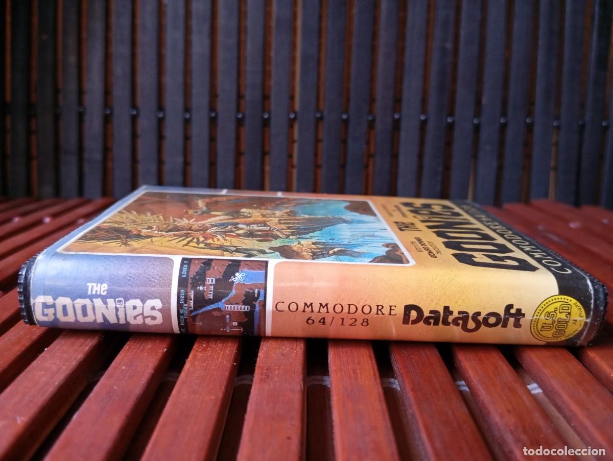 Videojuegos y consolas: The Goonies Commodore C64 Cassette Datasoft 1985 Vintage - Foto 6
