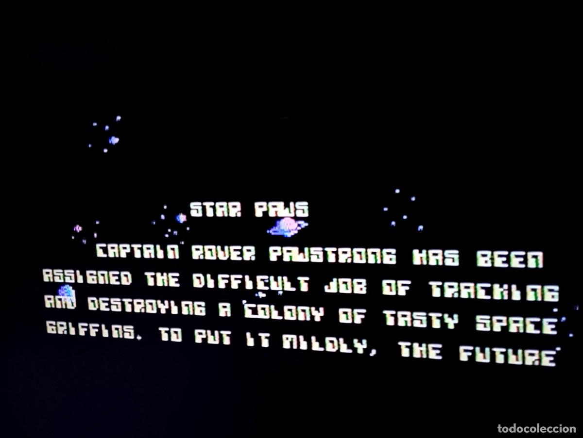Videojuegos y consolas: Star Paws Commodore C64/128 Cassette 1987 Software Projects - Foto 17