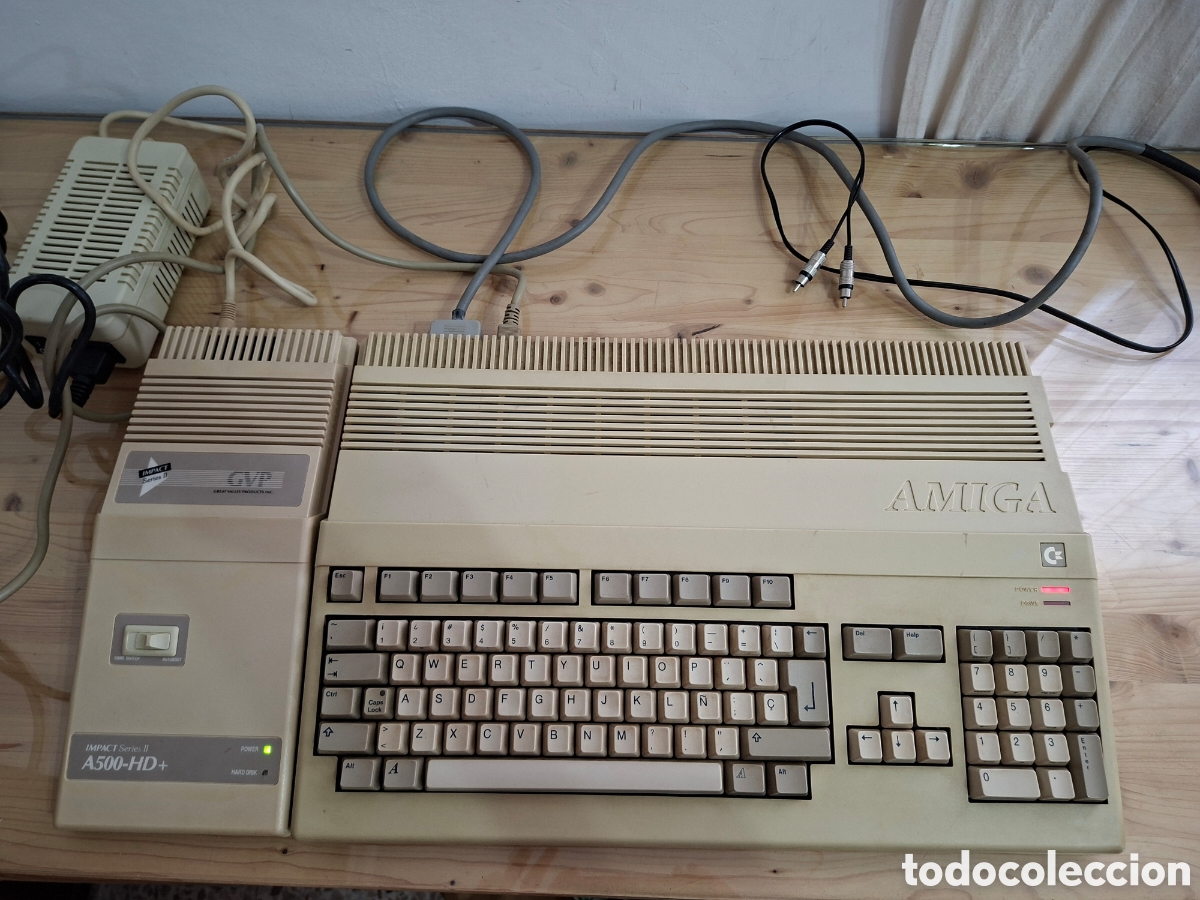 Videojuegos y consolas: COMMODORE Amiga 500 y HD8+ - Foto 9