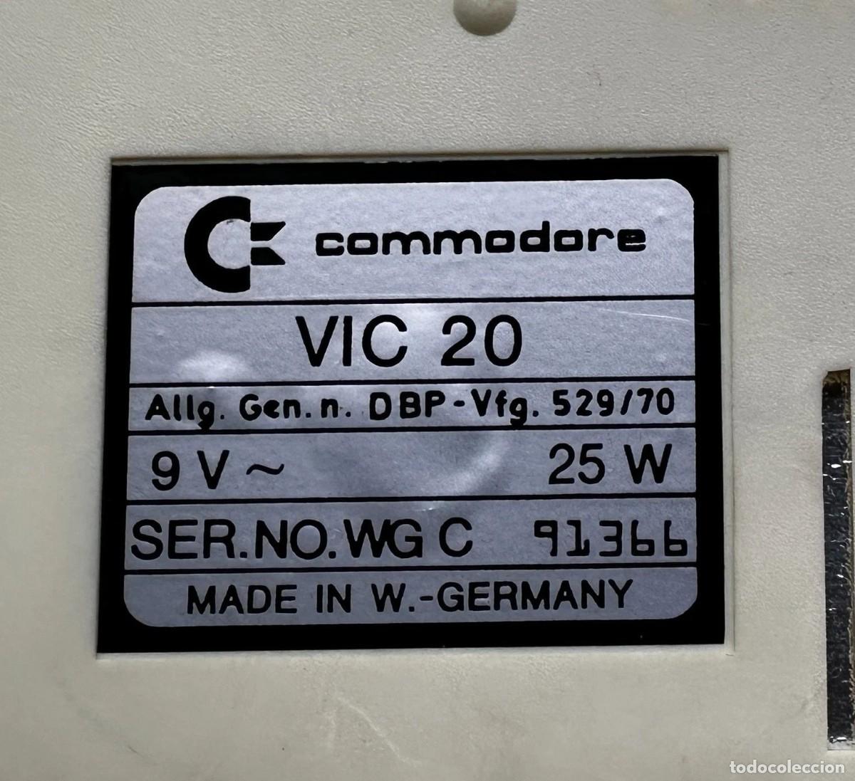 Videojuegos y consolas: Commodore VIC-20 completo - Foto 3