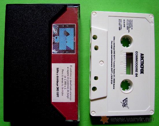 Videojuegos y consolas: ARTICFOX - CL&Aacute;SICO EN CINTA DE CASSETTE COMMODORE 64 / 128 - Foto 3