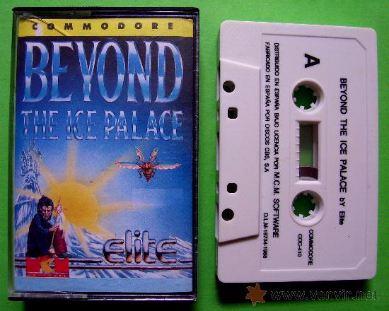 Videojuegos y consolas: BEYOND THE ICE PALACE - CL&Aacute;SICO EN CINTA DE CASSETTE COMMODORE 64 / 128 - Foto 2