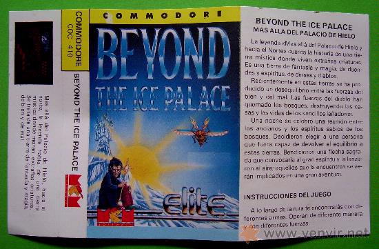 Videojuegos y consolas: BEYOND THE ICE PALACE - CL&Aacute;SICO EN CINTA DE CASSETTE COMMODORE 64 / 128 - Foto 4