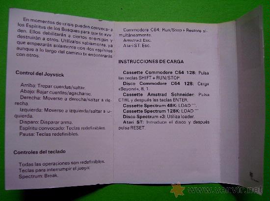 Videojuegos y consolas: BEYOND THE ICE PALACE - CL&Aacute;SICO EN CINTA DE CASSETTE COMMODORE 64 / 128 - Foto 5