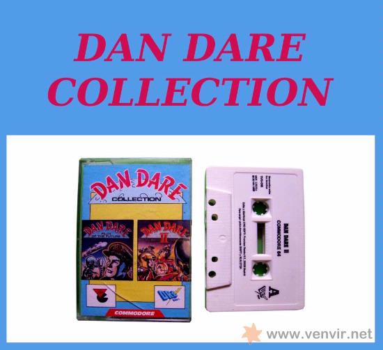 Videojuegos y consolas: DAN DARE COLLECTION - CL&Aacute;SICOS EN CINTA DE CASSETTE COMMODORE 64 / 128 - Foto 1