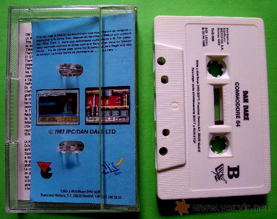 Videojuegos y consolas: DAN DARE COLLECTION - CL&Aacute;SICOS EN CINTA DE CASSETTE COMMODORE 64 / 128 - Foto 3