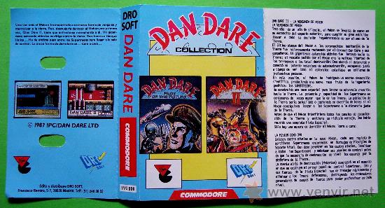 Videojuegos y consolas: DAN DARE COLLECTION - CL&Aacute;SICOS EN CINTA DE CASSETTE COMMODORE 64 / 128 - Foto 4