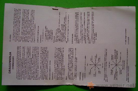 Videojuegos y consolas: DRAGON NINJA CL&Aacute;SICO JUEGO EN CINTA DE CASSETTE PARA COMMODORE 64 / 128 - Foto 5