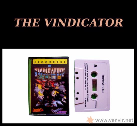 Videojuegos y consolas: THE VINDICATOR - CL&Aacute;SICO EN CINTA DE CASSETTE COMMODORE 64 / 128 - Foto 1