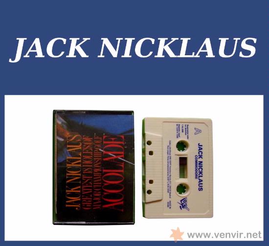 Videojuegos y consolas: JACK NICKLAUS - GOLF - CL&Aacute;SICO CINTA DE CASSETTE COMMODORE 64 / 128 - Foto 1
