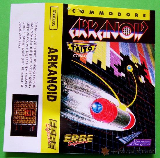 Videojuegos y consolas: ARKANOID - CL&Aacute;SICO JUEGO EN CINTA DE CASSETTE PARA COMMODORE 64 / 128 - Foto 4
