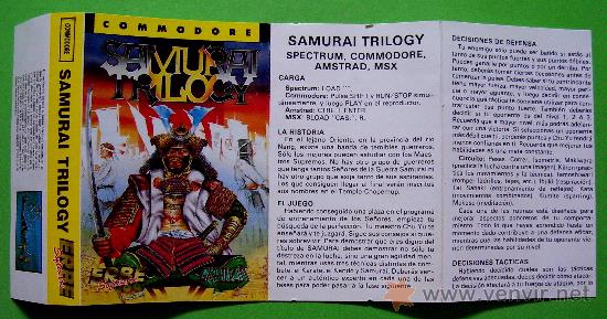 Videojuegos y consolas: SAMURAI TRILOGY CL&Aacute;SICO JUEGO CINTA DE CASSETTE PARA COMMODORE 64 / 128 - Foto 4