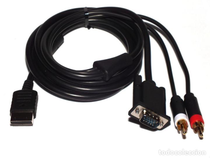 Videojuegos y consolas: CABLE VGA SEGA DREAMCAST DC NUEVO - Foto 1