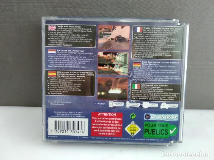 Videojuegos y consolas: ANTIGUO JUEGO PARA SEGA DREAMCAST  SPEED DEVILS - Foto 2